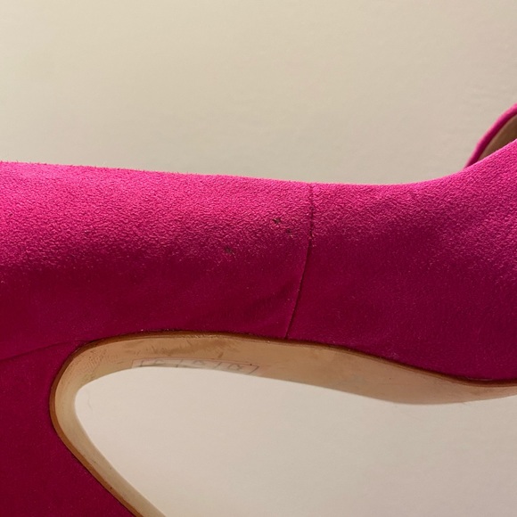 Aldo Suede Pumps Fuschia 38 - Picture 7 of 8